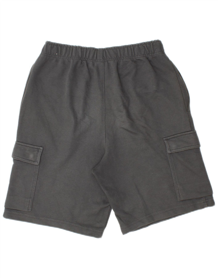 NIKE Mens Graphic Sport Shorts Small  Grey Cotton