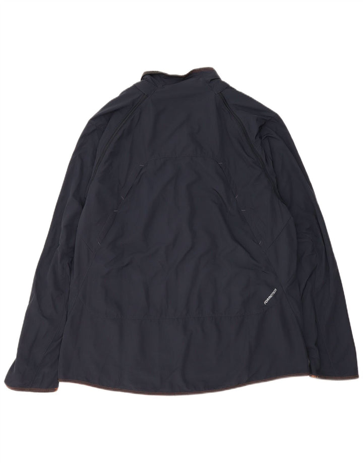 ADIDAS Herre Clima 365 Regnjakke UK 42 XL Navy Blue Polyester