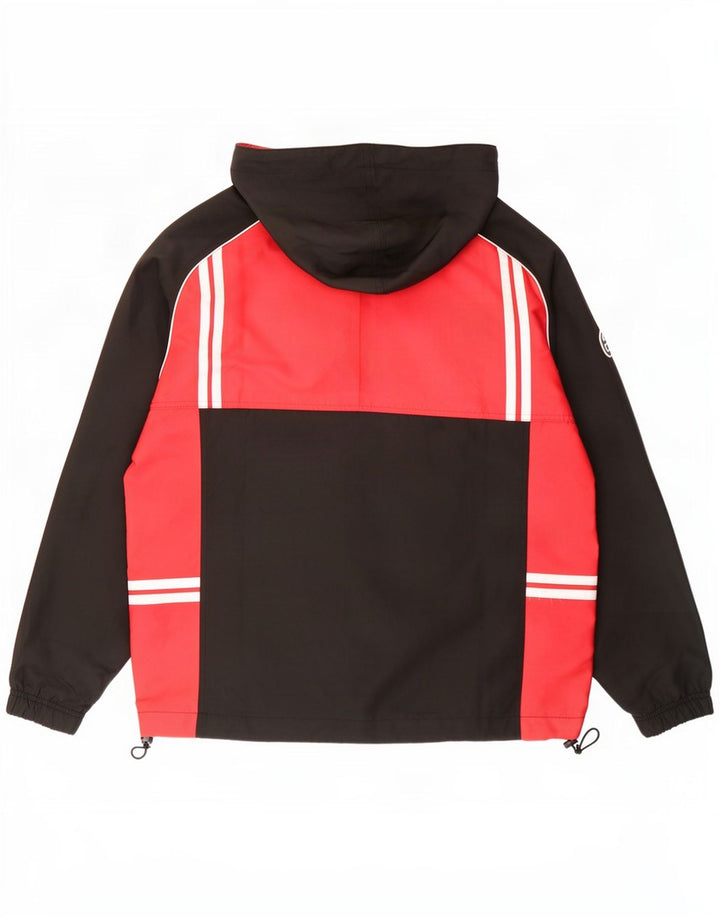 Sergio Tacchini Herre hættetræningsdragt Topjakke Stor Sort Colourblock