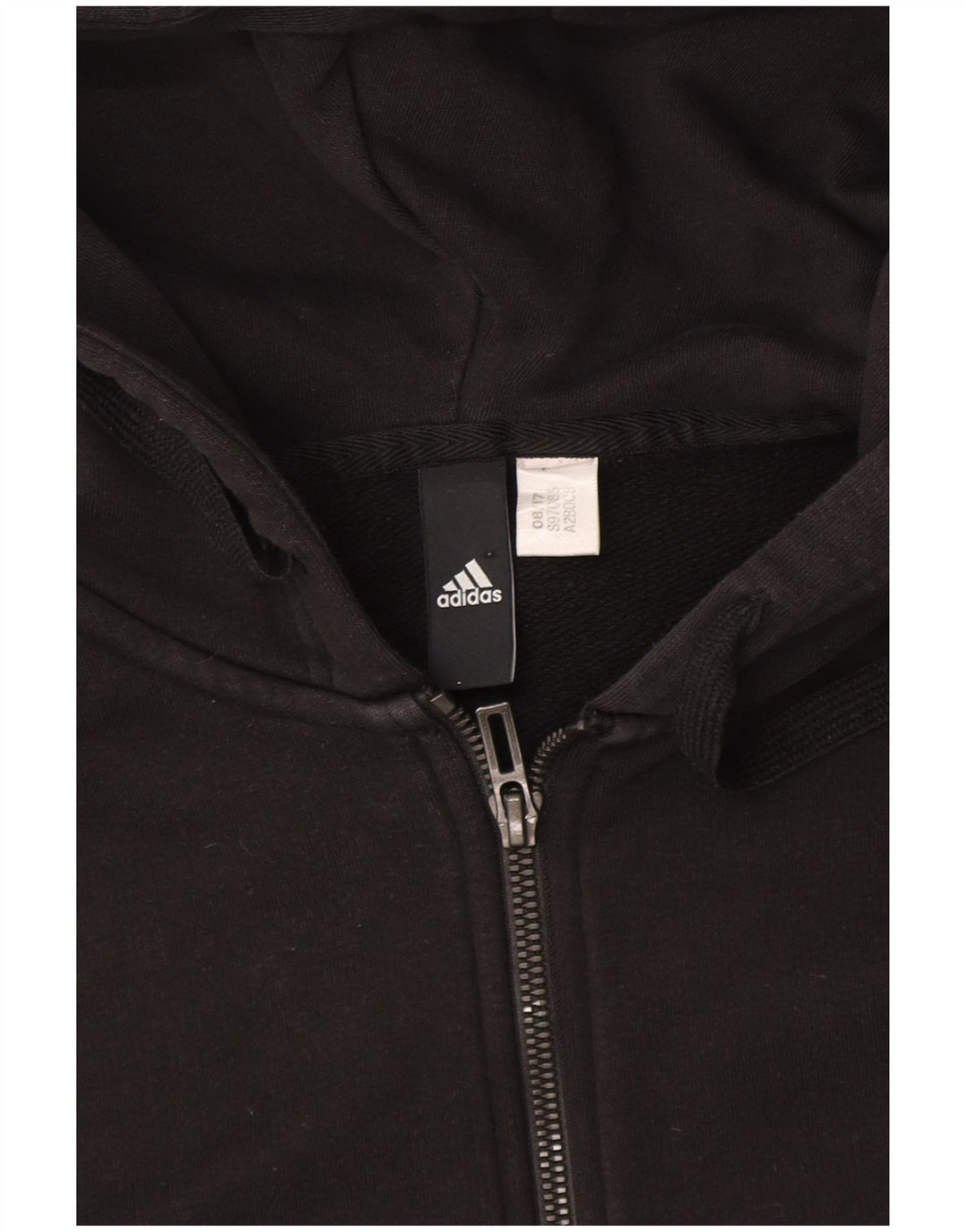 Adidas Dame Hættetrøje Sweater UK 12 Medium Sort