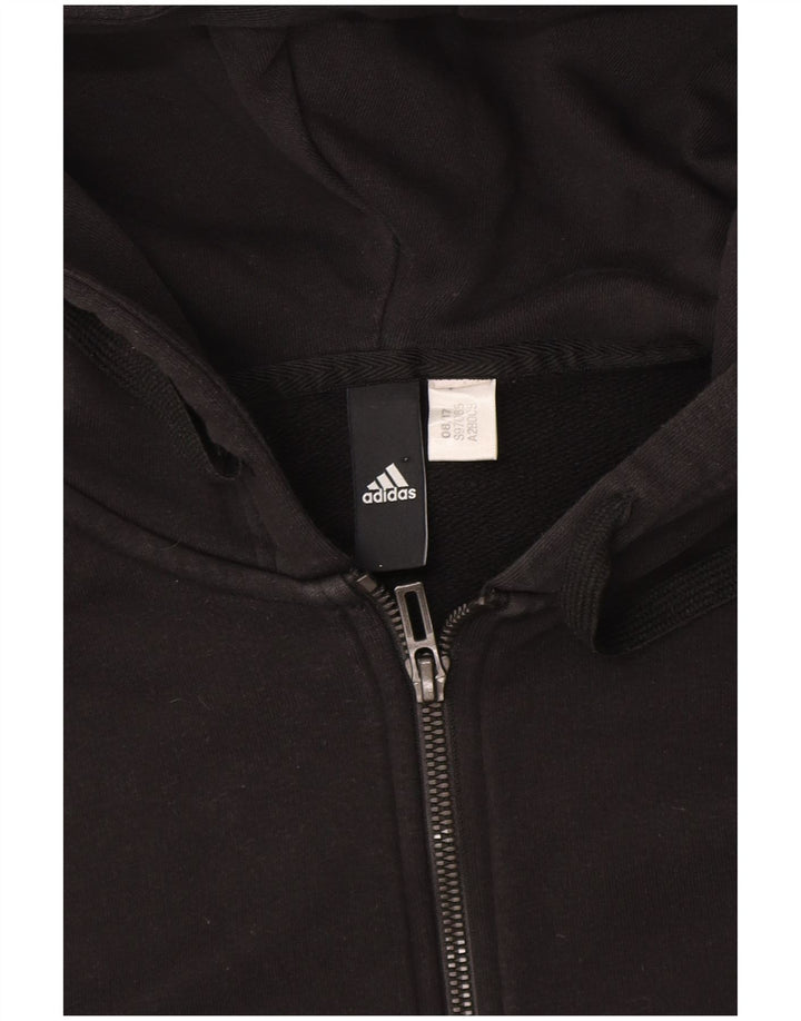Adidas Dame Hættetrøje Sweater UK 12 Medium Sort
