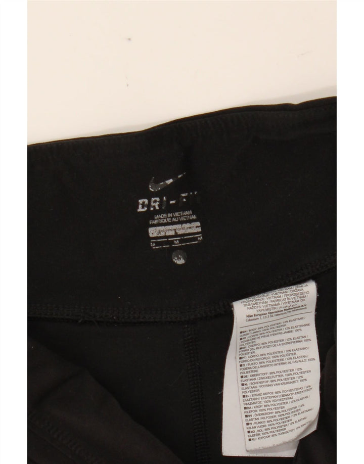 NIKE Womens Tracksuit Trousers UK 12 Medium  Black Polyester Vintage Nike and Second-Hand Nike from Messina Hembry 