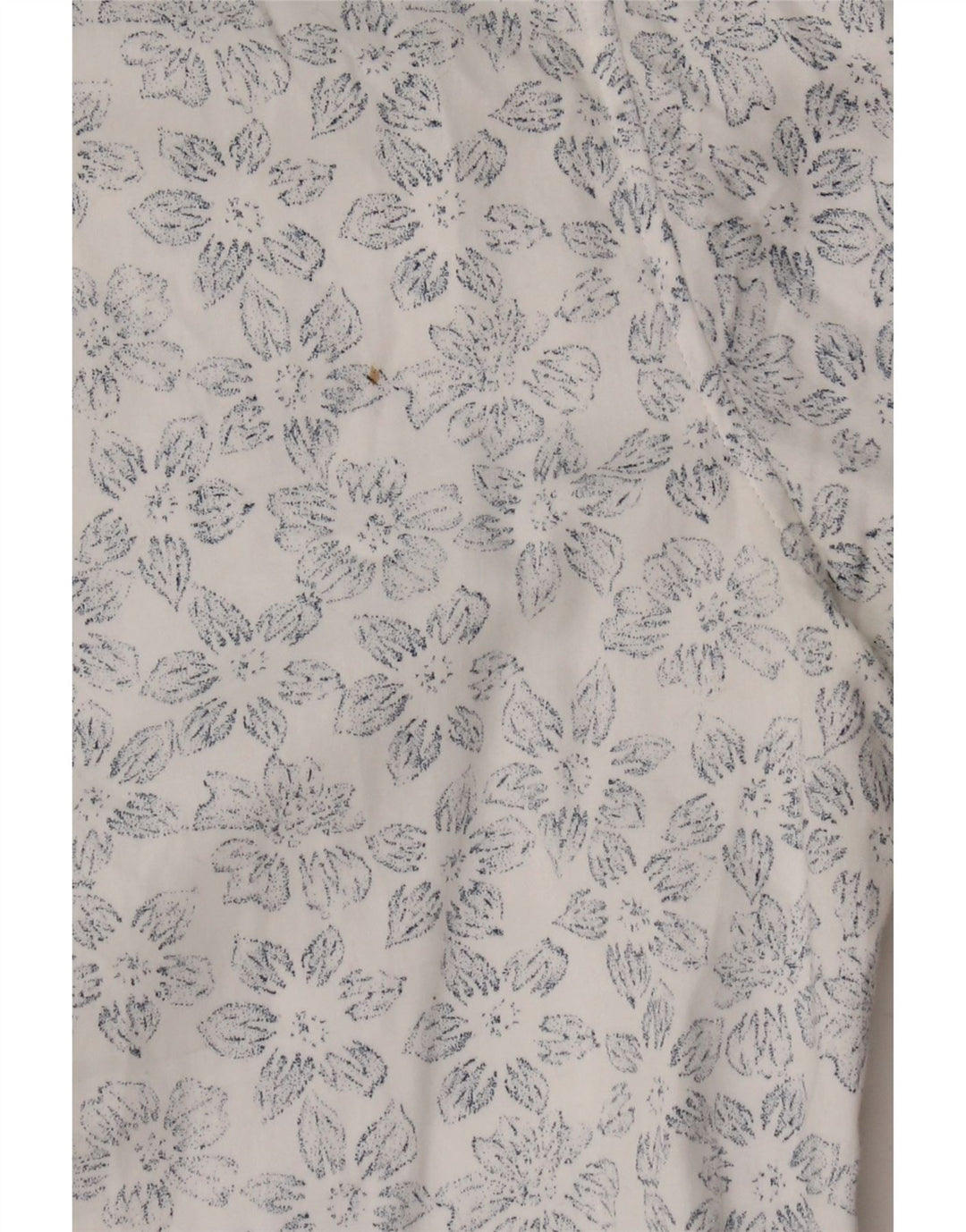 Ted Baker Herreskjorte str. 3 Medium Hvid Blomsterbomuld