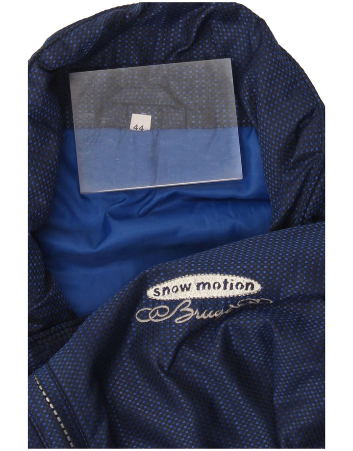 Brugi Herre Ærmeløs Skijakke UK 44 2XL Navy Blue Check Winter