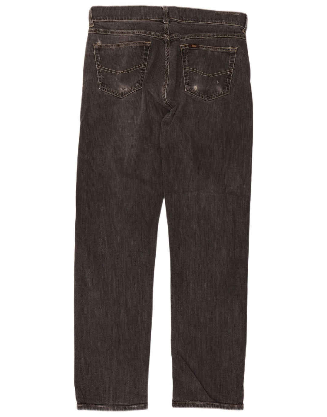 Rifle Herre Straight Jeans W34 L32 Grå Bomuld