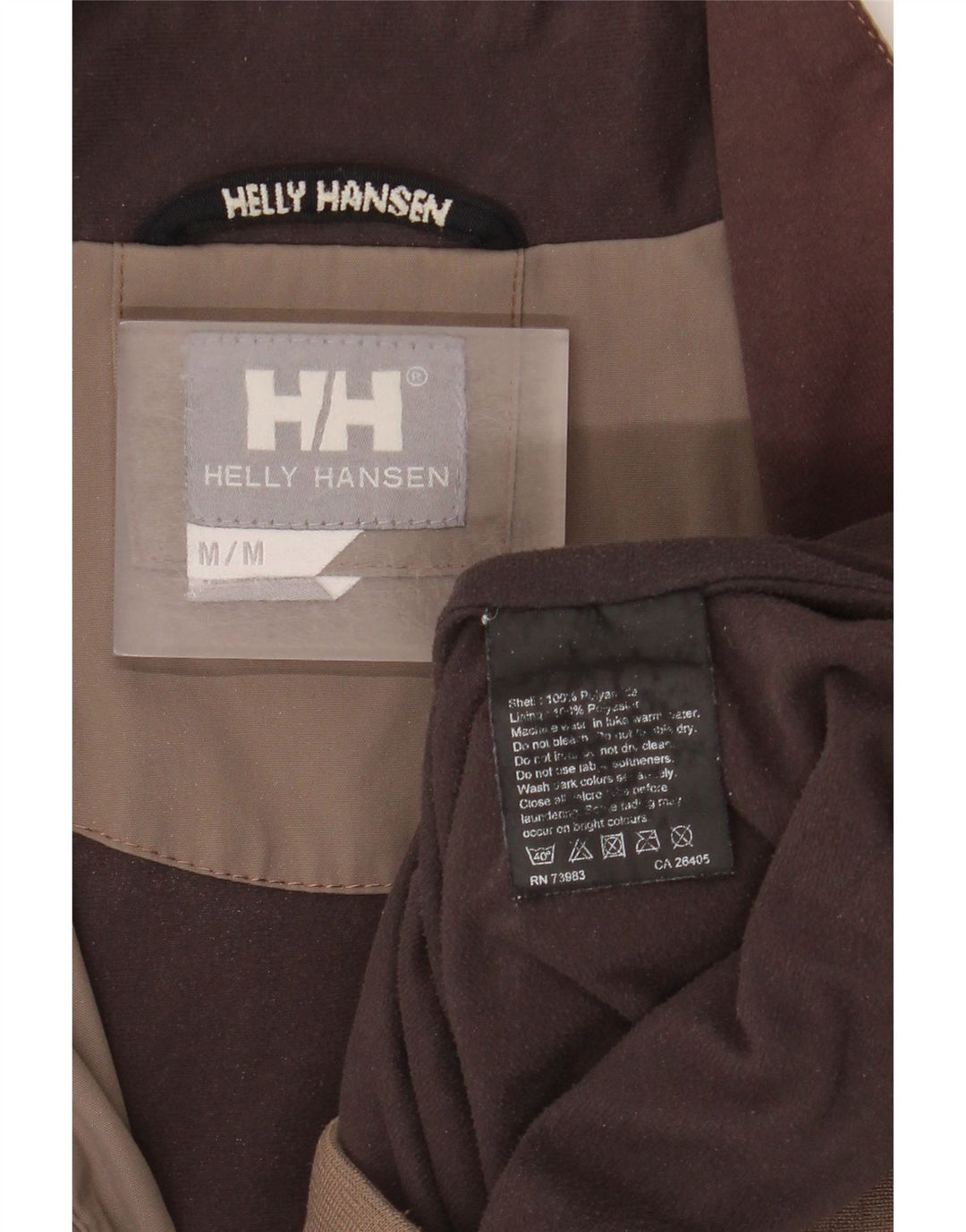 Helly Hansen Herre Bomber Jacket UK 38 Medium Brun Polyamid