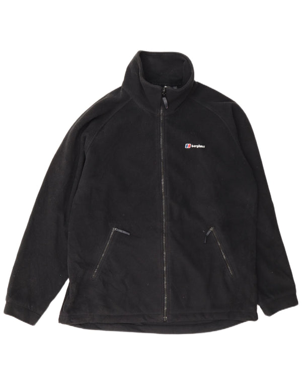 Berghaus Herre Fleecejakke UK 40 Stor Sort Polyester