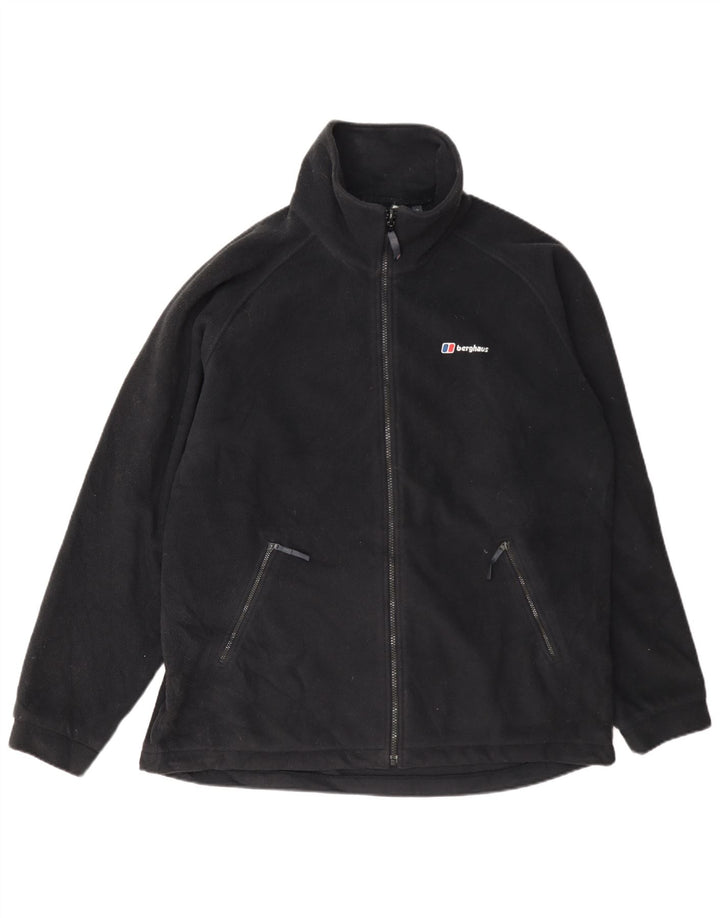 Berghaus Herre Fleecejakke UK 40 Stor Sort Polyester