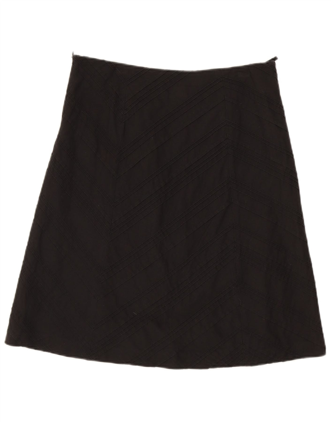 Esprit Dame A-Line Nederdel UK 10 Small W30 Black Bomuld