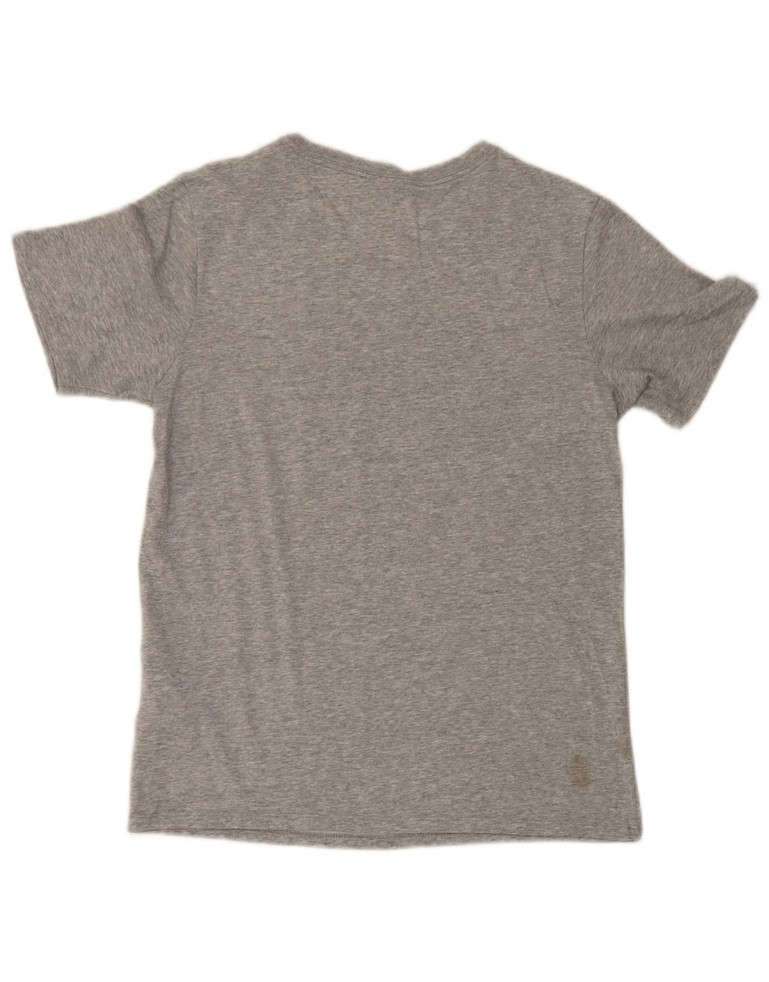 Nike Herre Dri Fit grafisk T-shirt top lille grå bomuld