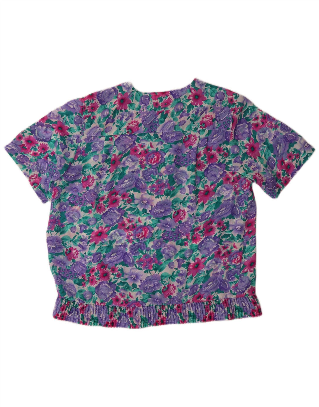 ALFRED DUNNER Womens Shirt Blouse US 12 Large Multicoloured Floral