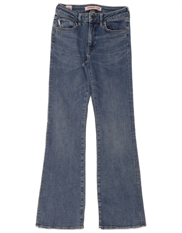 Superdry Bootcut Jeans til kvinder W28 L31 blå bomuld