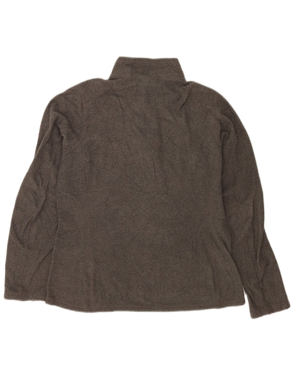 The North Face Dame Fleece Jumper med lynlås DK 14 Medium Grey Polyester
