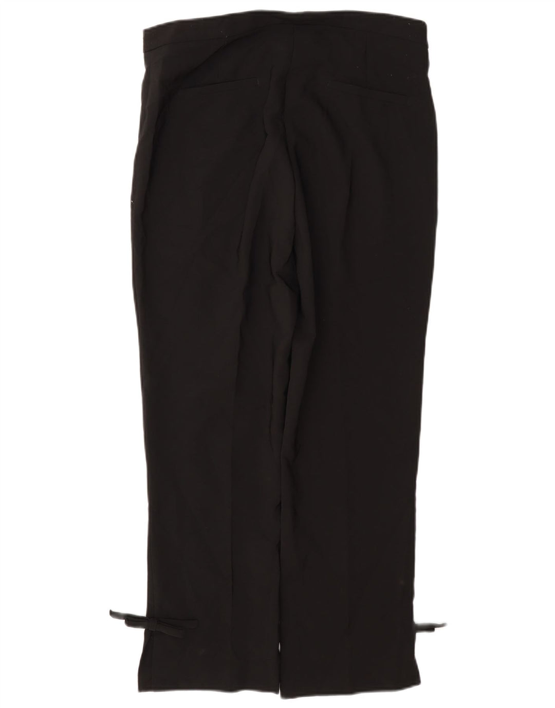 Zara Lige Casual Bukser til kvinder Large W30 L27 Sort Polyester