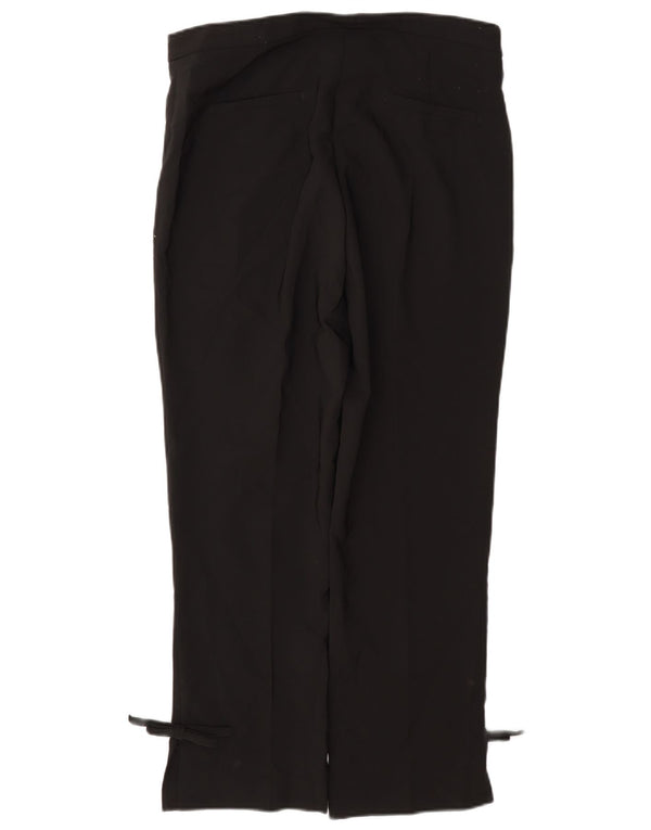 Zara Lige Casual Bukser til kvinder Large W30 L27 Sort Polyester