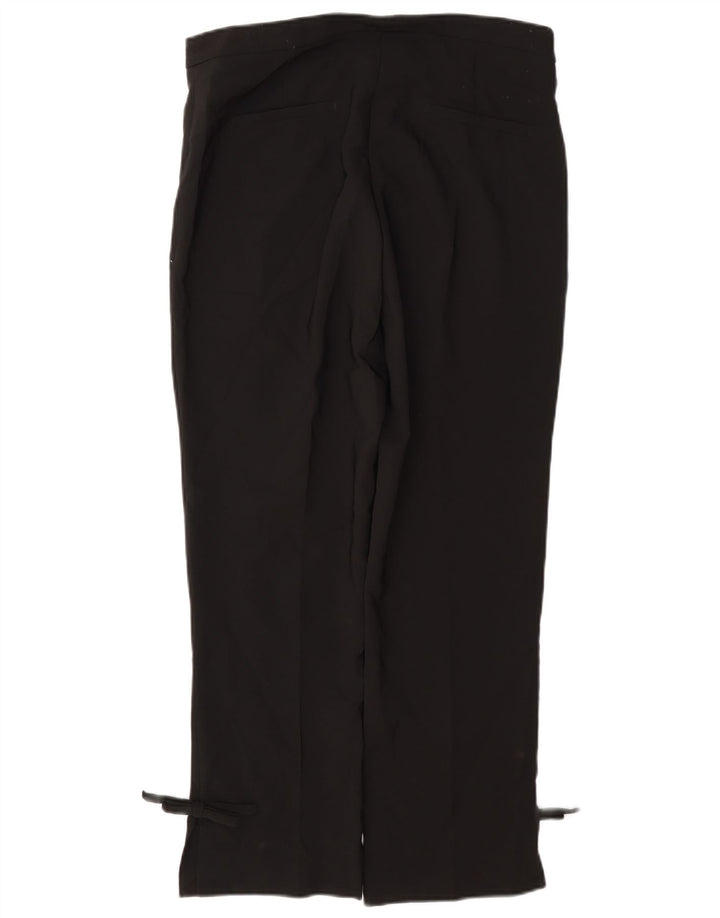 Zara Lige Casual Bukser til kvinder Large W30 L27 Sort Polyester