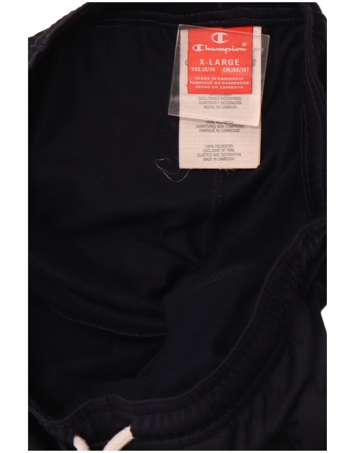 CHAMPION Drenge træningsdragt Bukser Joggers 13-14 år XL Marineblå