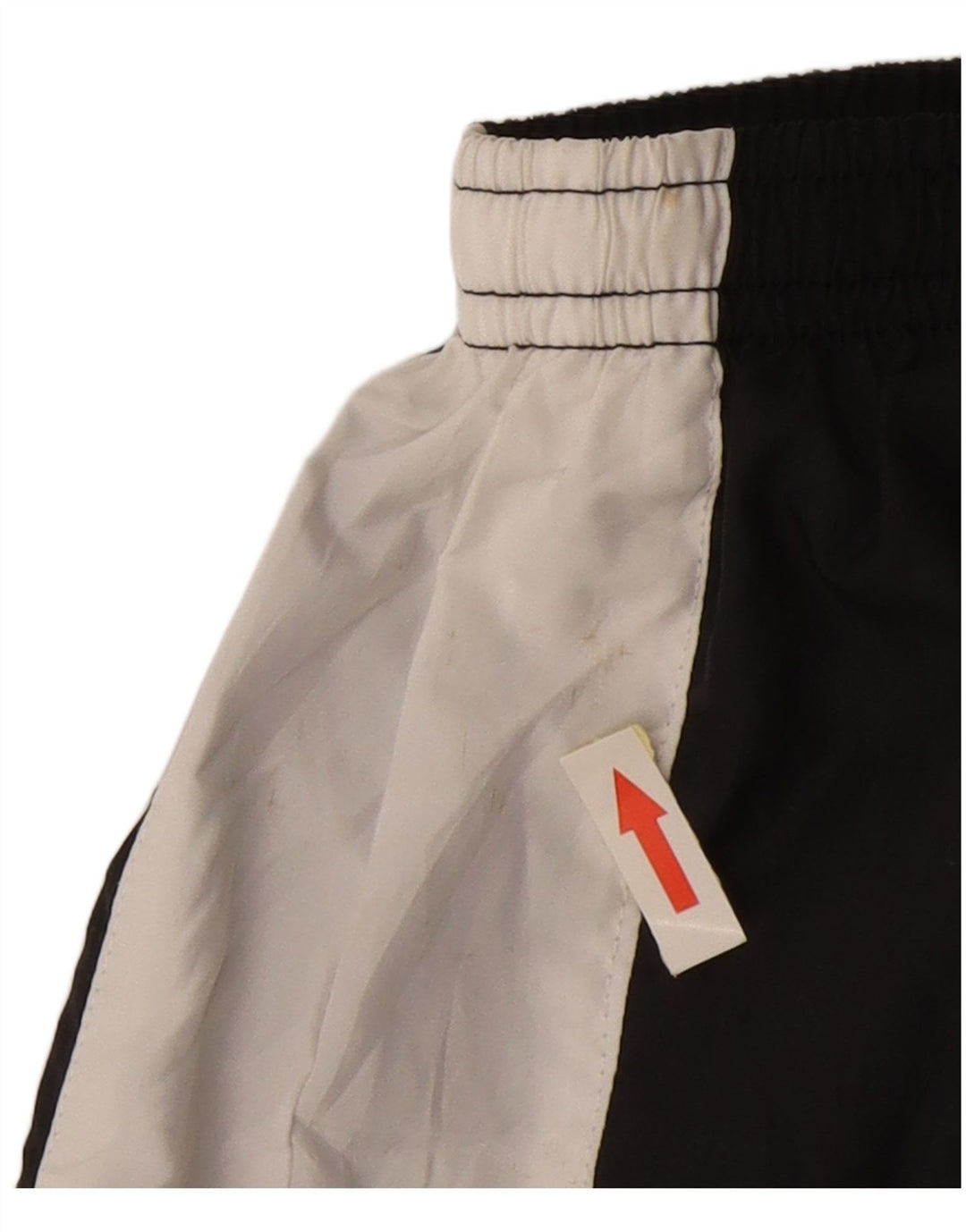 Nike sportsshorts til kvinder US 8/10 Medium Black Colourblock Polyester