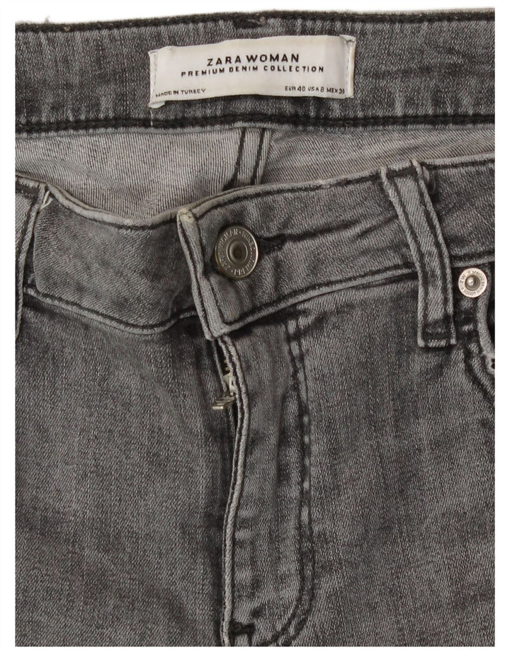 Zara Dame Skinny Jeans EU 40 Medium W30 L28 Grå