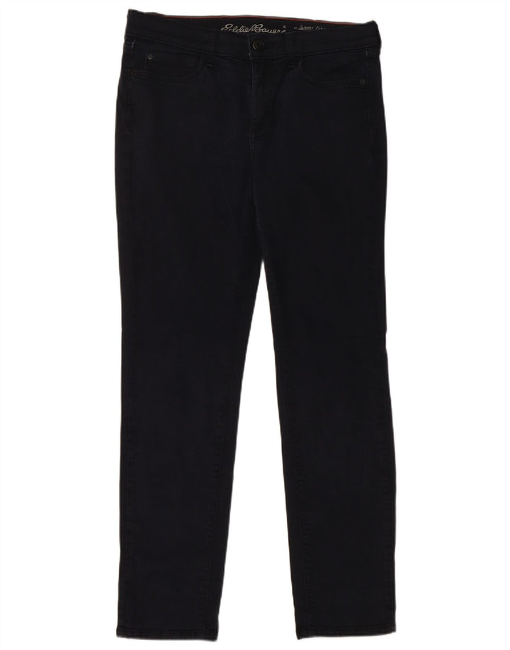 Eddie Bauer Dame Slim Jeans US 6 Medium W30 L29 Marineblå Bomuld