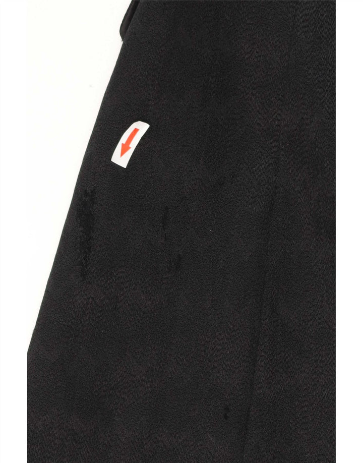 Strenesse Gabriele Strehle Dame Dobbeltradet Frakke UK 14 Medium Sort