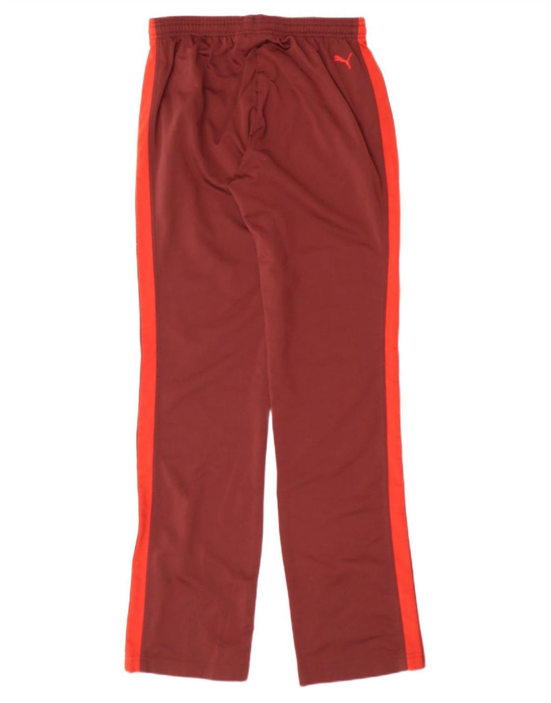 PUMA Womens Tracksuit Trousers UK 8 Small Brown Colourblock Polyester