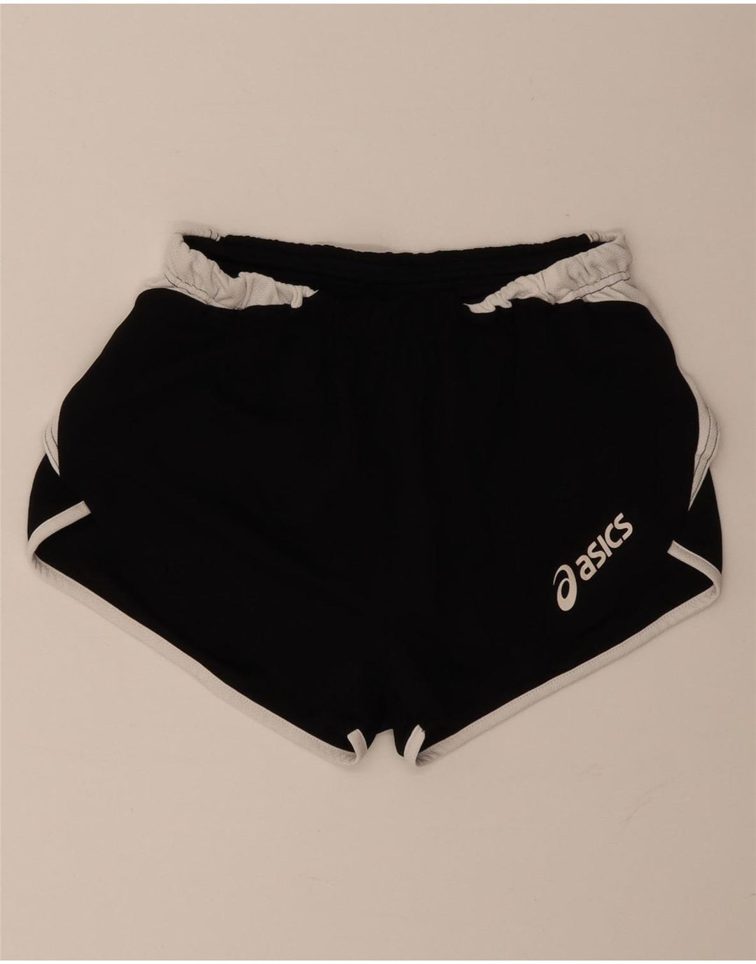 Asics Sportsshorts til kvinder UK 10 Small Black Colourblock Polyester