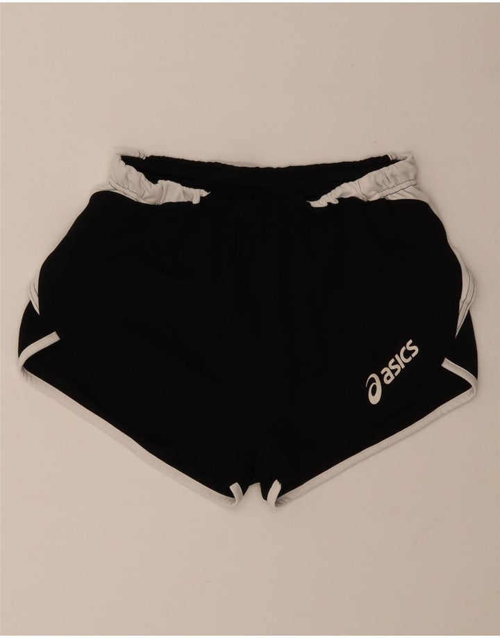 Asics Sportsshorts til kvinder UK 10 Small Black Colourblock Polyester