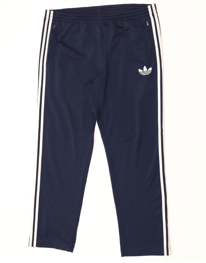 Adidas Træningsdragt bukser til mænd store marineblå polyester