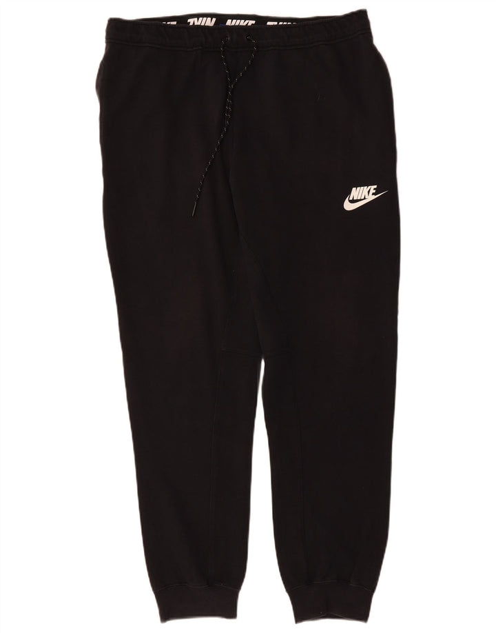 Nike træningsdragt bukser til mænd, joggers, store sorte bomuld
