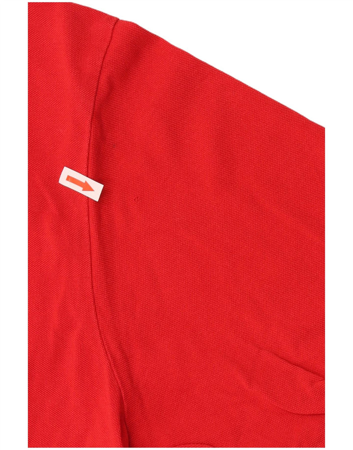 Kappa herre poloshirt 3XL rød bomuld