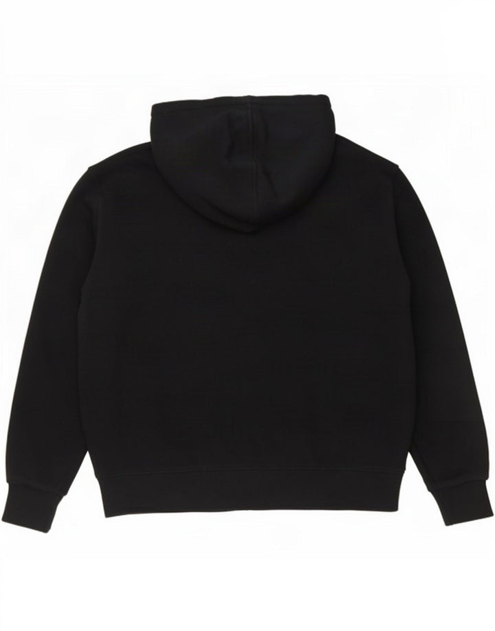 Marks & Spencer Dame Oversized hættetrøje med lynlås UK 14 Medium Black