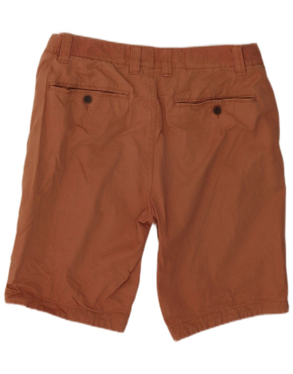Fat Face Herre Chino Shorts W36 Large Orange Bomuld