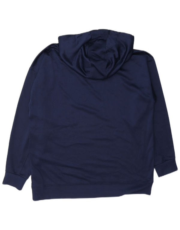 Dkny Herre Grafisk Hættetrøje Jumper Medium Marineblå Polyester