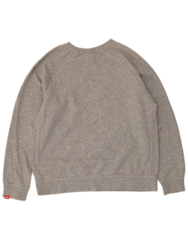 Nike Boys Sweatshirt Jumper 13-14 år XL Grå Bomuld