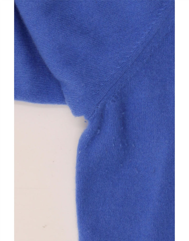 Massimo Dutti Herre Crew Neck Jumper Sweater XL Blå Uld