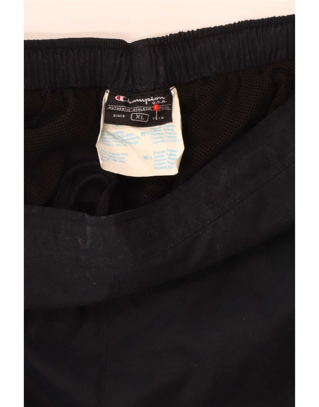 Champion Womens træningsdragt Bukser UK 18 XL Navy Blue Polyester