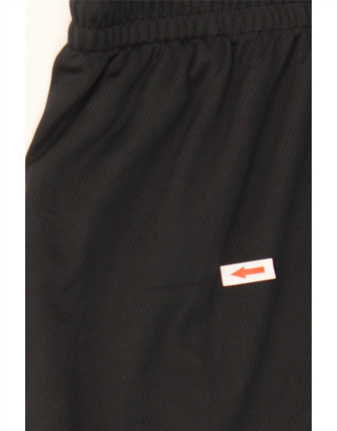 Nike Herre Dri Fit grafiske sportsshorts Små sorte polyester