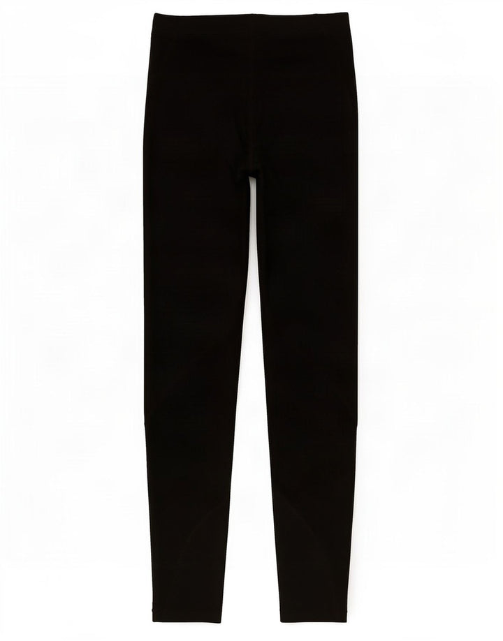 Nike Dame Grafiske Leggings UK 8 Small Black Polyester