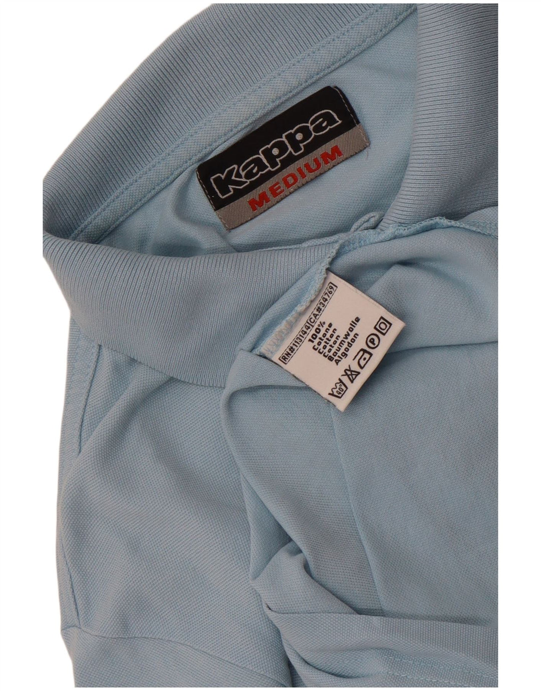 Kappa herre poloshirt Medium blå bomuld