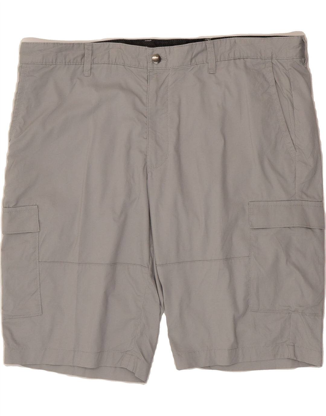 MARKS & SPENCER Mens Cargo Shorts W42 2XL Grey Cotton Vintage Marks & Spencer and Second-Hand Marks & Spencer from Messina Hembry 
