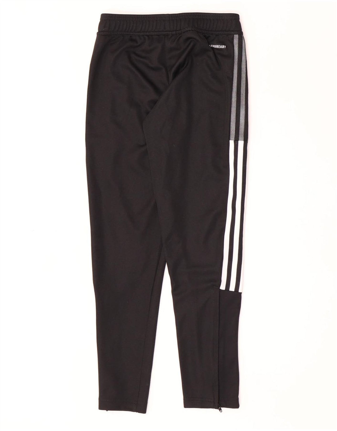 Adidas Boys Aeroready Tracksuit Bukser 9-10 år Sort polyester