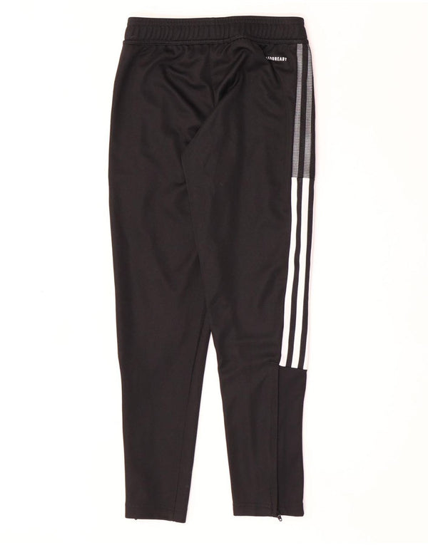 Adidas Boys Aeroready Tracksuit Bukser 9-10 år Sort polyester