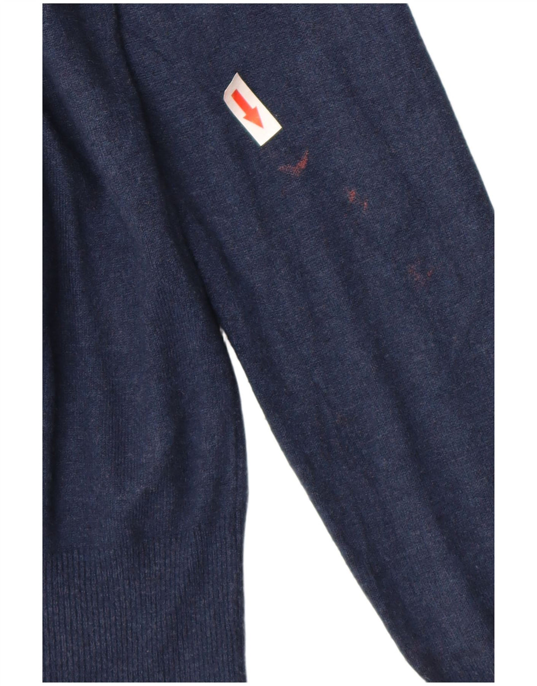 Marks & Spencer Dame Cardigan Sweater UK 10 Small Navy Blue Viscose