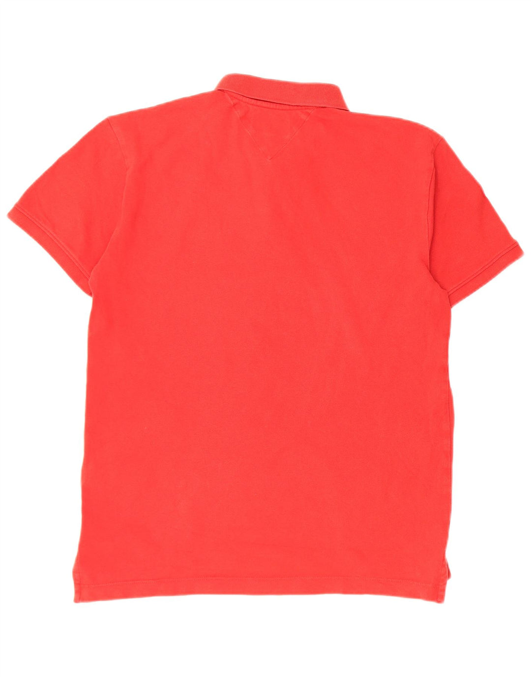 Tommy Hilfiger herre poloshirt Medium rød bomuld