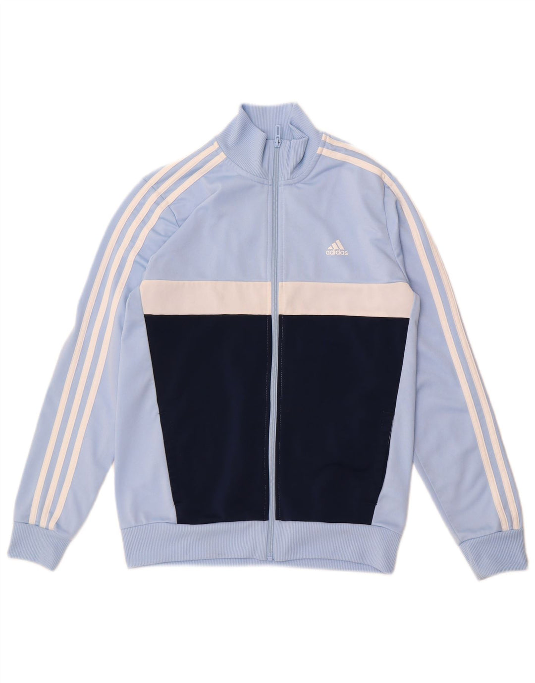 Adidas Træningsdragt Topjakke til drenge 13-14 år Blå Colourblock Polyester