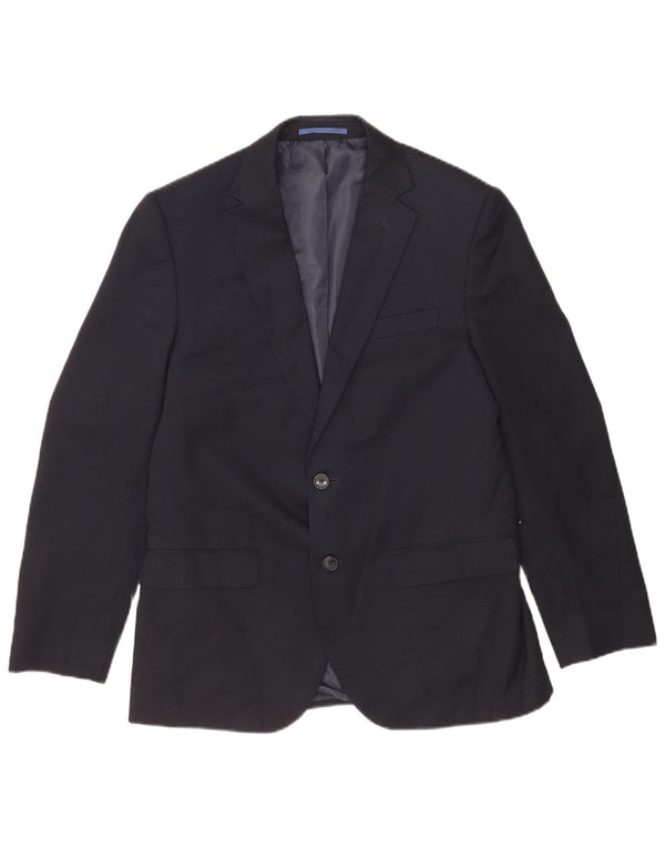 Marks & Spencer Herre 2-knaps blazerjakke UK 38 Medium Navy Blue