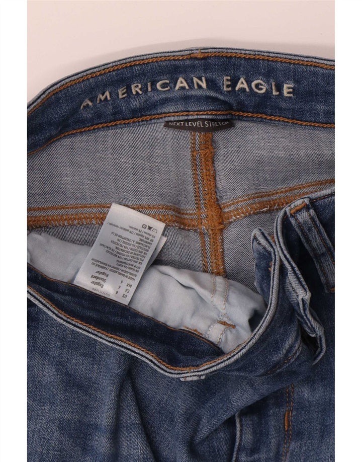 American Eagle Dame Skinny Jeans US 6 Medium W30 L28 Blå Bomuld