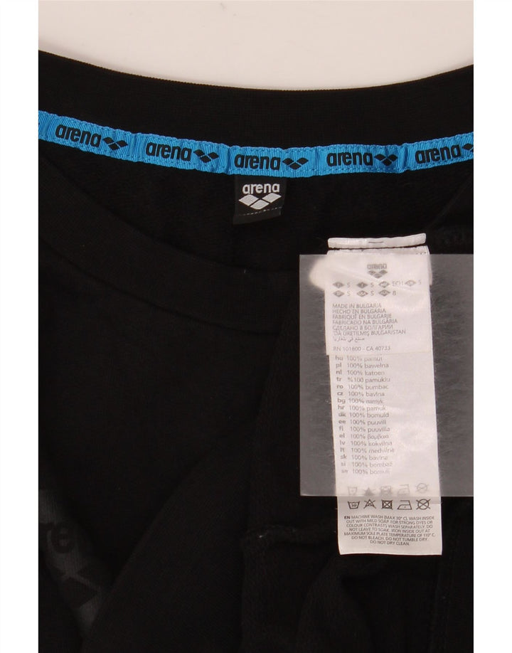 Arena Dame Sweatshirt Jumper UK 10 Small Black Bomuld