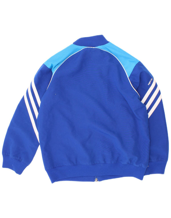 Adidas Træningsdragt Topjakke til drenge 7-8 år Blå Colourblock Polyester